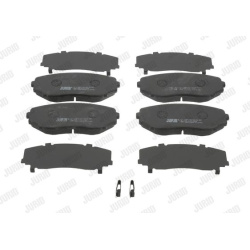 stabdžių trinkelių rinkinys, diskinis stabdys
                                JURID                                       