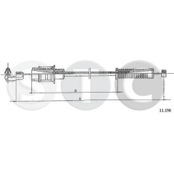 akceleratoriaus trosas
                                STC                                                T480879, STC, T4808