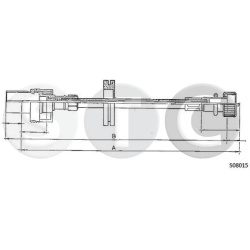 Tachometro velenas
                                STC                                                T481730, STC, T481730, 