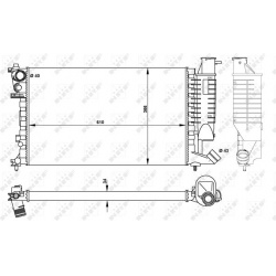 Aušinimo radiatorius
                                NRF                                                50425, NRF, 50425, a