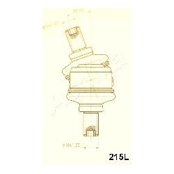 Stabilizatoriaus traukė
                                ASHIKA                                                106-02-215L, A