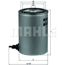 Filtras kuro diesel
                                MAHLE                                                KC87D, MAHLE, KC87D,