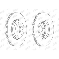 stabdžių diskas (1vnt) COAT+
                                JURID                                                563091JC,