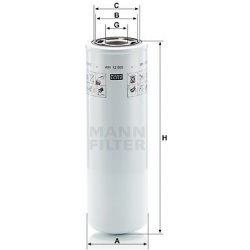 alyvos filtras, neautomatinė transmisija
                                MANN-FILTER                                WH12005,