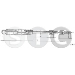 kabelis, starteris
                                STC                                                T481619, STC, T481619, 