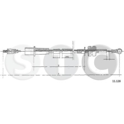 Akceleratoriaus trosas
                                STC                                                T482575, STC, T4825