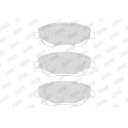 stabdžių trinkelių rinkinys, diskinis stabdys
                                JURID                                       