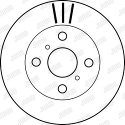 stabdžių diskas (1vnt) COAT+
                                JURID                                                562169JC,