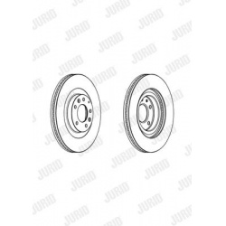 stabdžių diskas (1vnt) COAT+
                                JURID                                                562921JC-