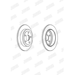 stabdžių diskas (1vnt)
                                JURID                                562971JC, JURID, 562971JC, auto