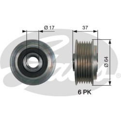 laisvos eigos sankaba, kint. sr. generatorius DriveAlign™
GATES