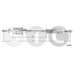 akceleratoriaus trosas
                                STC                                                T480883, STC, T4808