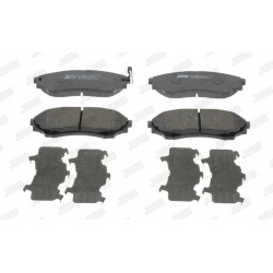 stabdžių trinkelių rinkinys, diskinis stabdys
                                JURID                                       