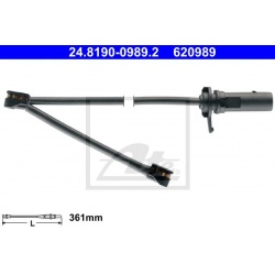 įspėjimo kontaktas, stabdžių trinkelių susidėvėjimas
                                ATE                              