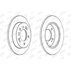 stabdžių diskas (1vnt)
                                JURID                                563033JC, JURID, 563033JC, auto