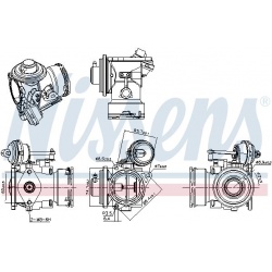 ERG vožtuvas ** FIRST FIT **
                                NISSENS                                98346, NISSENS, 98346, a