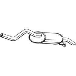 galinis duslintuvas
                                BOSAL                                200-067, Nenurodytas gamintojas, 200