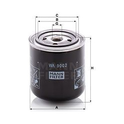 aušinimo skysčio filtras
                                MANN-FILTER                                                WA9002,