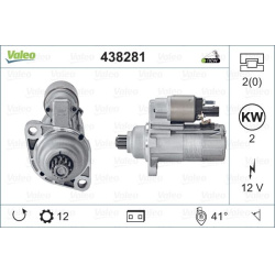 Starteris
                                VALEO                                                438281, VALEO, 438281, auto de