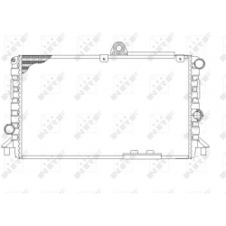 Aušinimo radiatorius
                                NRF                                                58809, NRF, 58809, a