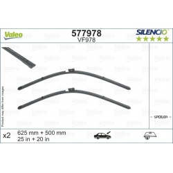 valytuvai SILENCIO FLAT BLADE SET
                                VALEO                                                577978