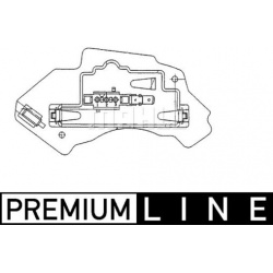 reguliatorius, keleivio pusės ventiliatorius BEHR *** PREMIUM LINE ***
                                MAHLE                