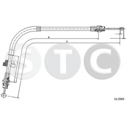 trosas, stovėjimo stabdys
                                STC                                T481813, STC, T481813, auto det