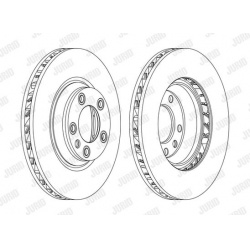 stabdžių diskas (1vnt) COAT+
                                JURID                                                562359JC-