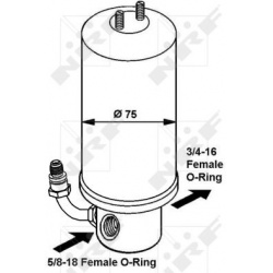 džiovintuvas, oro kondicionierius EASY FIT
                                NRF                                33325, NRF, 33