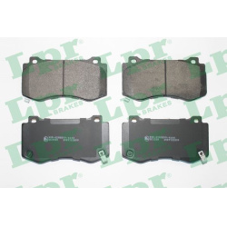 stabdžių trinkelių rinkinys, diskinis stabdys
                                LPR                                05P2099, 