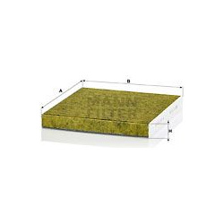 filtras, salono oras FreciousPlus
                                MANN-FILTER                                FP27008, MANN-FI
