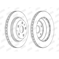 stabdžių diskas (1vnt) COAT+
                                JURID                                                562513JC-