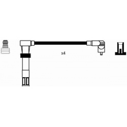 uždegimo laido komplektas
NGK RC-VW910, NGK, RC-VW910, auto d