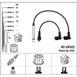 uždegimo laido komplektas
                                NGK                                RC-OP423, NGK, RC-OP423, auto d