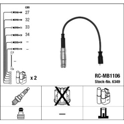 uždegimo laido komplektas
                                NGK                                                RC-MB1106, NGK,