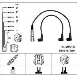 uždegimo laido komplektas
                                NGK                                                RC-VW219, NGK, 
