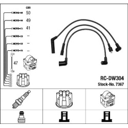 uždegimo laido komplektas
                                NGK                                                RC-DW304, NGK, 