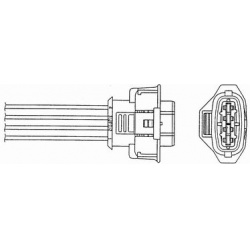 lambda jutiklis
                                NGK                                                OZA770-EE62, NGK, OZA770-E