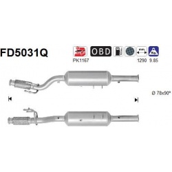 DPF, kietųjų dalelių filtras
                                FD5031Q, AS, FD5031Q, auto detalė