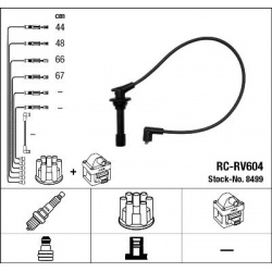 uždegimo laido komplektas
                                NGK                                RC-RV604, NGK, RC-RV604, auto d