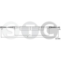 trosas, stovėjimo stabdys
                                STC                                                T480595, STC, T