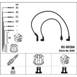 uždegimo laido komplektas
                                NGK                                RC-RV304, NGK, RC-RV304, auto d