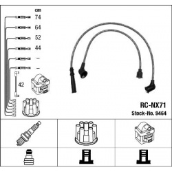 uždegimo laido komplektas
                                NGK                                                RC-NX71, NGK, R