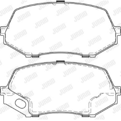 stabdžių trinkelių rinkinys, diskinis stabdys
JURID 573662J