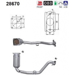 Katalizatoriaus keitiklis
AS 28670, AS, 28670,