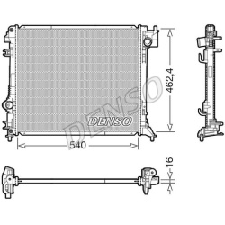 Aušinimo radiatorius
                                DENSO                                                DRM46063, DENSO, D