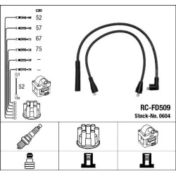 uždegimo laido komplektas
                                NGK                                                RC-FD509, NGK, 