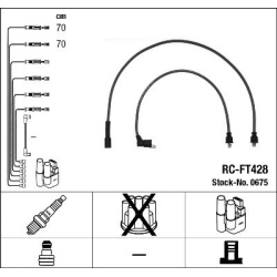 uždegimo laido komplektas
                                NGK                                                RC-FT428, NGK, 
