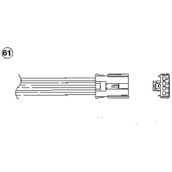 lambda jutiklis
NGK OZA770-EE50, NGK, OZA770-E