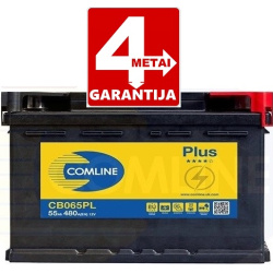 Akumuliatorius COMLINE PLUS 55Ah 480A
                                CB065PL, COMLINE, CB065PL, auto detalė